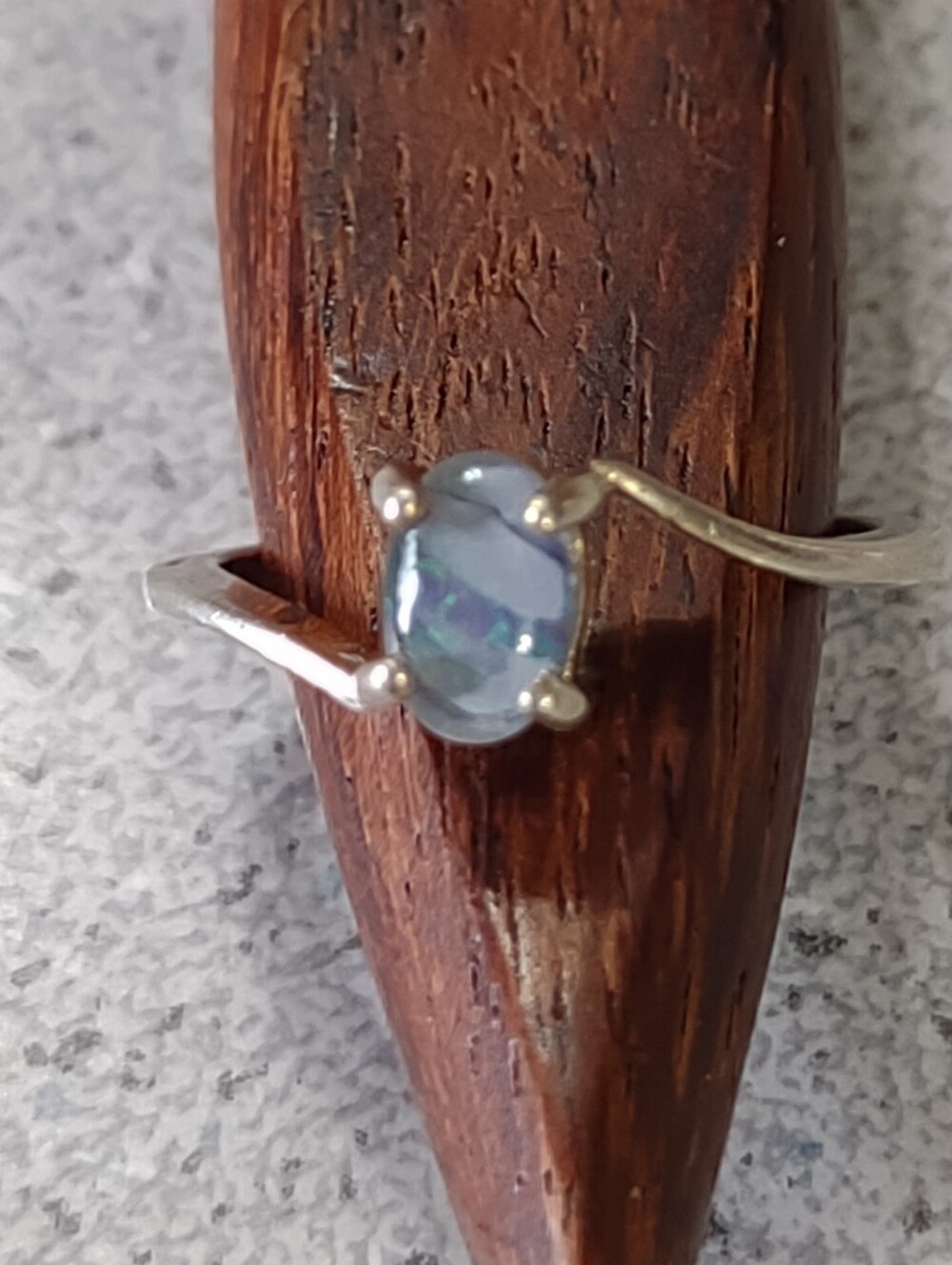 Opal Triplet Ring(4.5)
